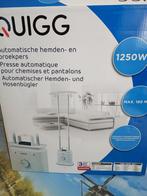 NIEUWE QUIGG Hemd- en broekpers 1250W KERSTAANBOD!!!, Ophalen of Verzenden, Nieuw, Kledingstomer