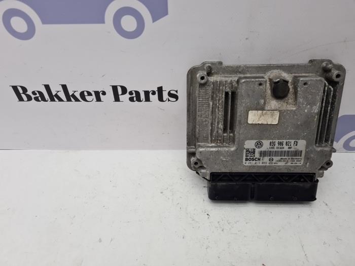 Computer Motormanagement van een Volkswagen Golf, Auto-onderdelen, Elektronica en Kabels, Volkswagen, Gebruikt, 3 maanden garantie