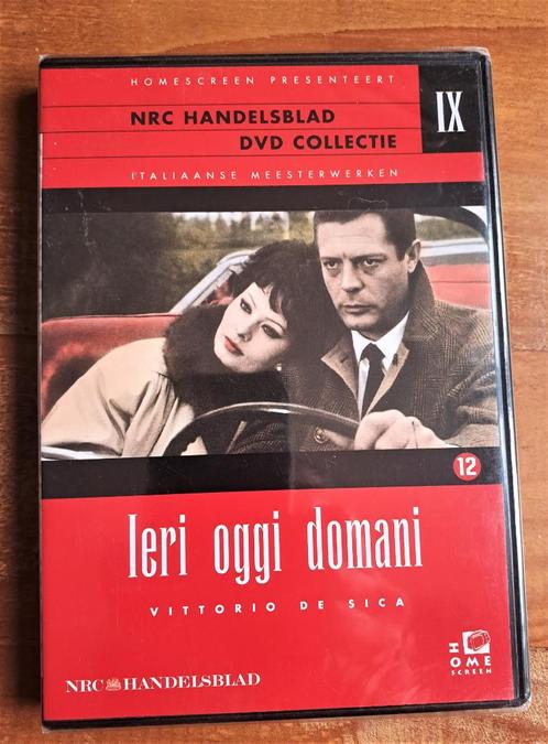 Ieri oggi domani - Vittorio De Sica - Nederlands Ondertitel, CD & DVD, DVD | Classiques, Neuf, dans son emballage, Comédie, 1960 à 1980