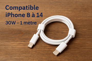 iPhone Lightning USB-C-kabel - 30 W snel opladen - 1 m - Nie beschikbaar voor biedingen