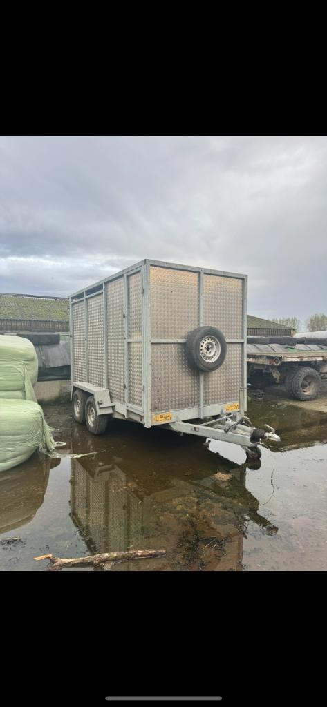 Vee aanhangwagen, Dieren en Toebehoren, Paarden en Pony's | Trailers en Aanhangwagens, Gebruikt, Overige typen, Aluminium, Ophalen