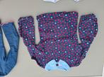 donker blauw blouwe, hemd met hartjes, JBC, 122, Enfants & Bébés, Vêtements enfant | Taille 122, Enlèvement ou Envoi, Comme neuf
