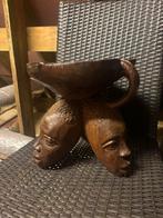 Afrikaanse fruitmand, Antiek en Kunst, Kunst | Beelden en Houtsnijwerken, Ophalen