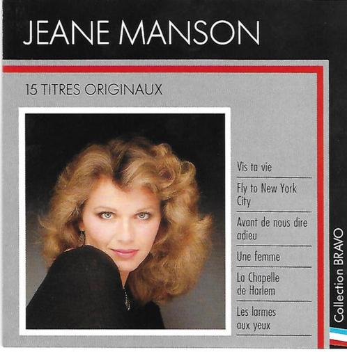 CD- Jeane manson- 15 titres originaux, Cd's en Dvd's, Cd's | Franstalig, Ophalen of Verzenden