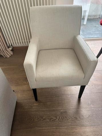 Eetkamerstoelen 8stuks beige beschikbaar voor biedingen