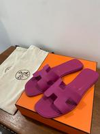 Hermes Oran slippers, Zo goed als nieuw, Roze, Hermes, Ophalen