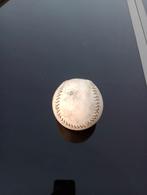 lederen originele honkbal, Sport en Fitness, Honkbal en Softbal, Ophalen of Verzenden, Gebruikt, Honkbal, Bal