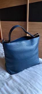 Sac Lancel Max Hobo en cuir bleu pétrole, Enlèvement, Comme neuf, Bleu, Sac à main