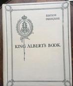 Livre ancien 1914 « Le livre d'Albert » édit. française 1ère, Enlèvement ou Envoi, Daily Telegraph