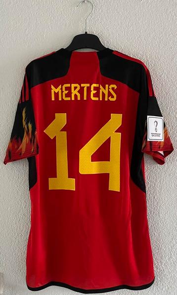 Officiële Adidas WK 2022 België shirts disponible aux enchères