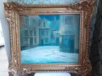 Ignace Kennis „Winterlandschap”, Antiek en Kunst, Ophalen