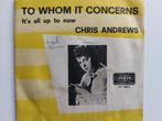 Chris Andrews - To Whom It Concerns (1965), Ophalen of Verzenden, Pop