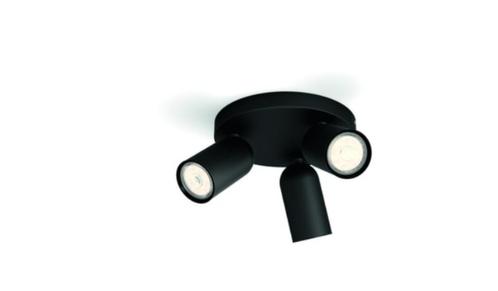 Philips Opbouwspot rond - 3 lichtbronnen, Maison & Meubles, Lampes | Spots, Neuf, Spot encastrable ou Spot mural, LED, Enlèvement