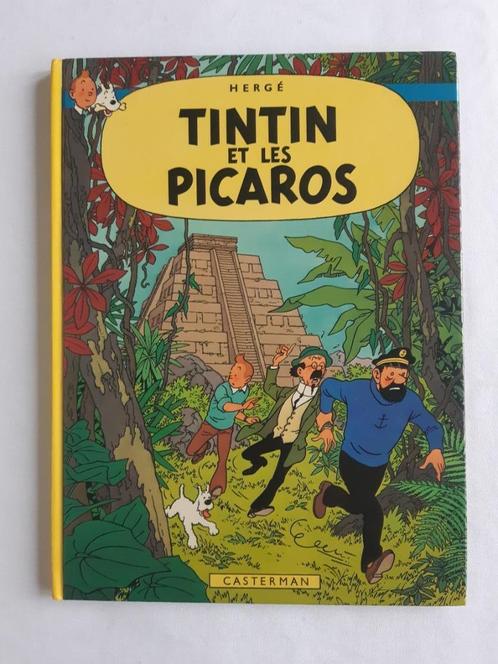 Bande-dessinée Tintin et les Picaros par Hergé, EO 1976, Livres, BD, Utilisé, Une BD, Enlèvement ou Envoi