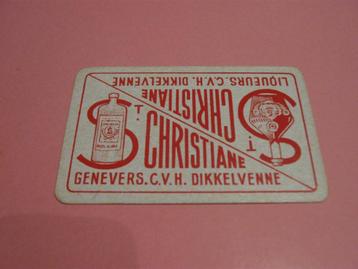 1 speelkaart Genevers St. Christiane , Dikkelvenne (183) beschikbaar voor biedingen