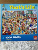 That's life puzzel 1000 stuks, Ophalen of Verzenden, 500 t/m 1500 stukjes, Zo goed als nieuw, Legpuzzel