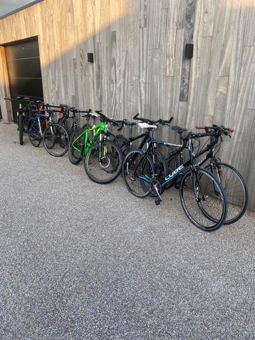 Lot fietsen (koersfiets/MTB) beschikbaar voor biedingen