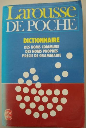 6. Larousse de poche dictionnaire noms communs/propres préci beschikbaar voor biedingen
