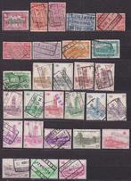Belgique: petit lot d'ancien timbres chemin de fer, Trains, Envoi, Oblitéré, Non oblitéré