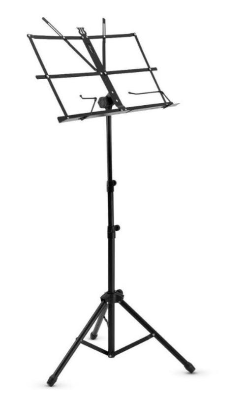 Opklapbare muziekstandaard - lessenaar voor bladmuziek met d, Muziek en Instrumenten, Standaarden, Nieuw, Muziekstandaard, Ophalen