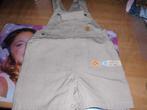 beige salopet 74, Kinderen en Baby's, Ophalen of Verzenden, Zo goed als nieuw, Jongetje, Broekje