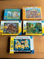 5 puzzels, Ophalen, Meer dan 50 stukjes, Zo goed als nieuw