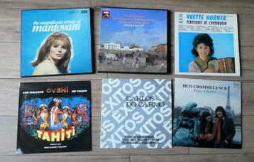 33 tours - Lot de 7 pièces, Enlèvement ou Envoi