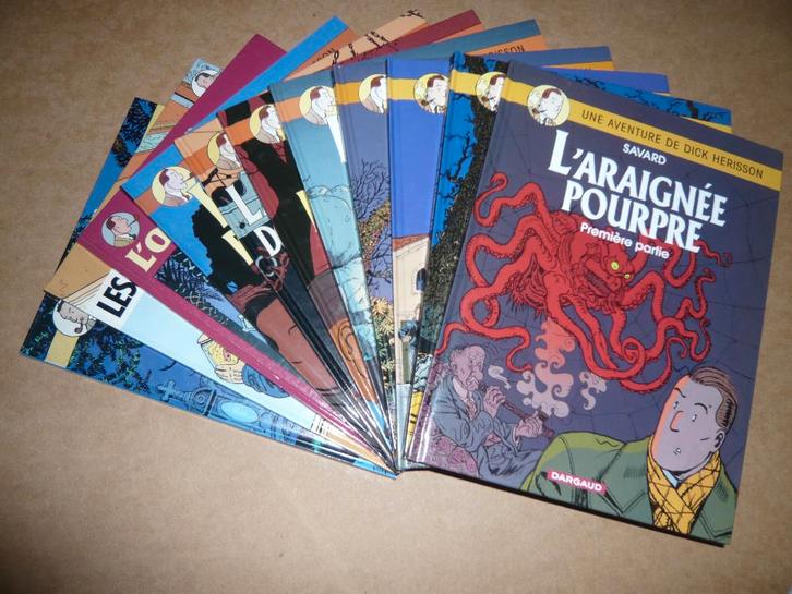 DICK HERISSON tomes 1 à 11 (EO ttbe) de SAVARD, Boeken, Stripverhalen, Zo goed als nieuw, Complete serie of reeks, Ophalen of Verzenden