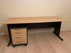 Bureau met ladeblok, Huis en Inrichting, Bureaus, Ophalen, Gebruikt, Bureau
