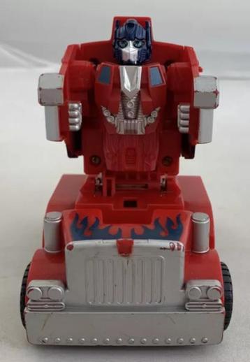 Transformers Cyber Slammers Optimus Prime Hasbro 2006, Envoi, Comme neuf