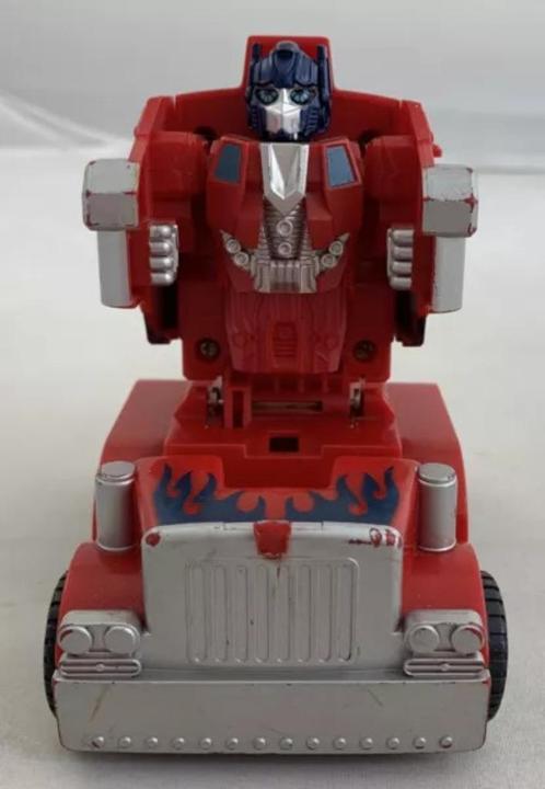Transformers Cyber Slammers Optimus Prime Hasbro 2006, Verzamelen, Transformers, Zo goed als nieuw, Verzenden