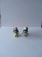 Les Schtroumpfs 2 figurines le village perdu, Collections, Enlèvement ou Envoi, Comme neuf, Poupée, Figurine ou Peluche