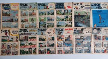 Lot Spirou 1954, 1956, 1957, 1958, 1959 (46 N°)