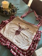 6 stoelkussens ,tafelloper,tafeldoek 93x93 Clayre en Eef, Ophalen of Verzenden, Zo goed als nieuw