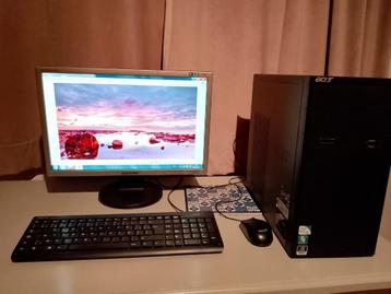 PC COMPLETE DESKTOPCOMPUTER (KABEL + WIFI) beschikbaar voor biedingen