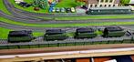 Märklin Set van 4 tenders, Gebruikt, Gelijkstroom of Wisselstroom, Wagon, Ophalen of Verzenden