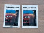 NISSAN 100 NX FOLDERS, Ophalen of Verzenden, Nissan