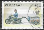 Zimbabwe 1990 - Yvert 207 - Het leven in Zimbabwe (ST), Postzegels en Munten, Postzegels | Afrika, Verzenden, Zimbabwe, Gestempeld