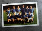 VOETBAL  LA GANTOISE TEAM 1962 1963 kaart  prent ZELDZAAM, Verzenden, Zo goed als nieuw