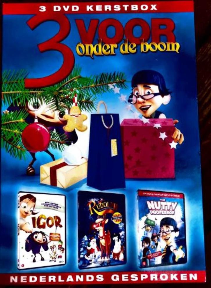 3 DVD's voor onder de boom, Cd's en Dvd's, Dvd's | Kinderen en Jeugd, Gebruikt, Film, Overige genres, Boxset, Alle leeftijden