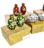 Collectie Cloisonné met originele dozen., Ophalen of Verzenden