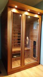 Infrarood sauna Infraplaus Trendy 2p red cedar, Sport en Fitness, Ophalen, Zo goed als nieuw, Infrarood, Complete sauna