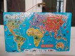 Janod - puzzel Wereldkaart, Kinderen en Baby's, Speelgoed | Kinderpuzzels, Ophalen, Gebruikt