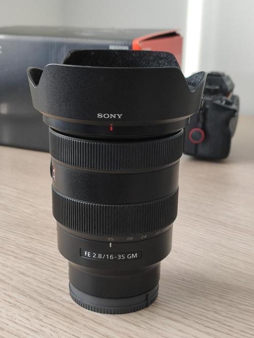 Sony 16-35mm f2.8 GM monture FE, Audio, Tv en Foto, Foto | Lenzen en Objectieven, Zo goed als nieuw, Groothoeklens, Zoom, Ophalen