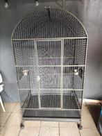 Grote vogelkooi, Ophalen, Gebruikt, Metaal, Vogelkooi