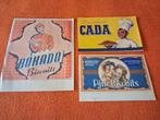 3 oude reclamefolders jaren 50, Verzamelen, Ophalen of Verzenden, Zo goed als nieuw, Verpakking