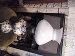 Oude DELFTS lamp, Ophalen of Verzenden