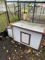 Kippenhok kunstof, Dieren en Toebehoren, Ophalen, Gebruikt