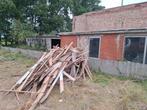 Gratis brandhout van dakconstructie, Tuin en Terras, Brandhout, Ophalen