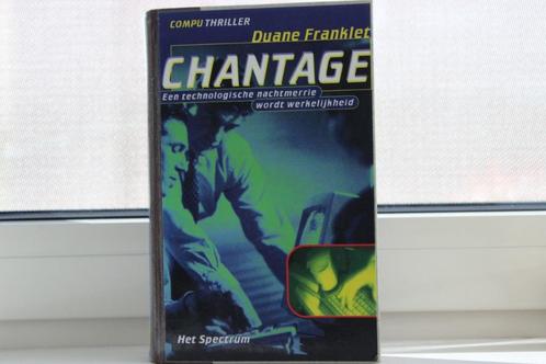 BOEK HC CHANTAGE / DUANE FRANKLET, Boeken, Thrillers, Ophalen of Verzenden